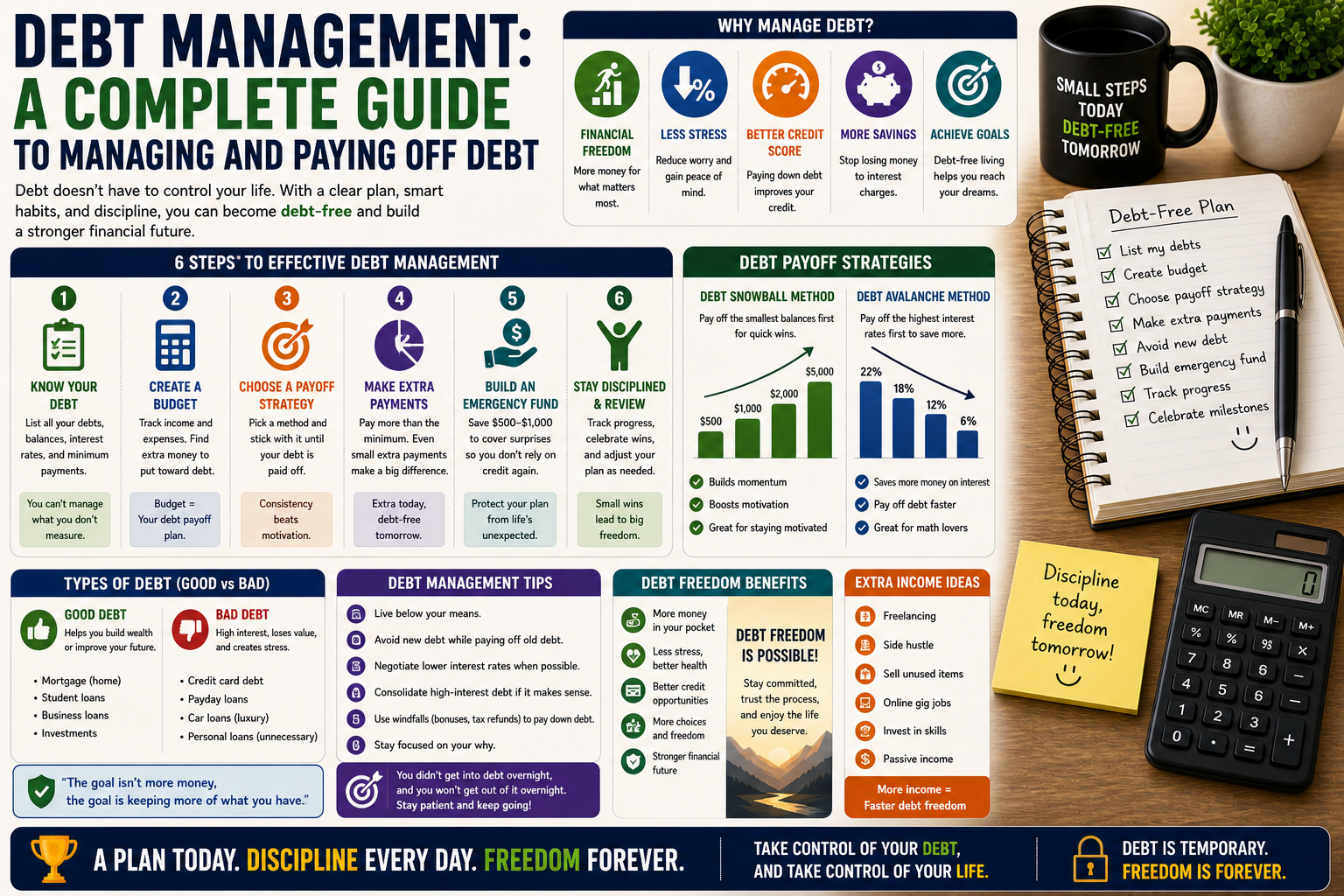Debt Management: A Complete Guide to Managing and Paying Off Debt